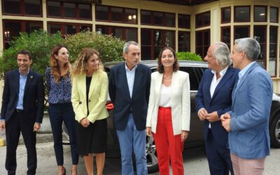 La ministra de Turismo, Reyes Maroto, anuncia una inversión de 2,5 millones de euros para el Balneario de Liérganes 