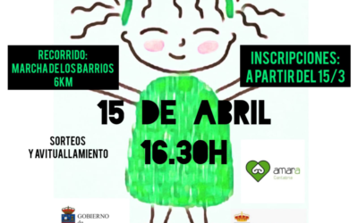 Liérganes acogerá el 15 de abril la I Marcha Solidaria contra el Cáncer Infantil que organiza Amara