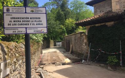 El Ayuntamiento comienza la urbanización de los accesos al río Miera desde la plaza de los Cañones y El Arral 