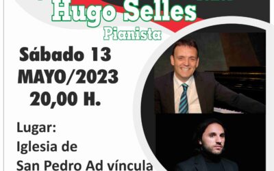 El tenor Juan Carlos Gago y el pianista Hugo Selles ofrecen el sábado un recital lírico en la iglesia de San Pedro Ad Víncula 