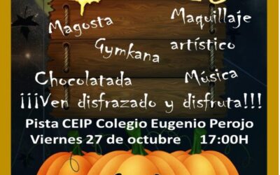 Fiesta de Samuin el viernes 27 de octubre a partir de las 17:00 en el colegio Eugenio Perojo