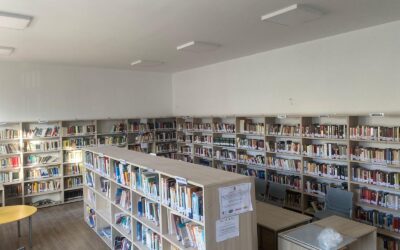 Nuevo y mejor techado para la Biblioteca Municipal