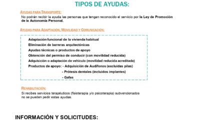 Ayudas individuales para la promoción de la vida autónoma